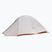 Cort de trekking 3-persoane Naturehike Cloud Up 3 Pro 20D light gray/red