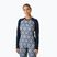Bluză termică damă Helly Hansen Lifa Merino Midweight Graphic Crew navy star pixel
