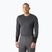 Bluză termoactivă pentru bărbați Helly Hansen Lifa Merino Midweight Crew thunder grey