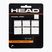 HEAD Padel Pro învelișuri pentru rachetă 3 buc alb.