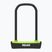 Lacăt de bicicletă OnGuard Neon 8153GR U-Lock black/green