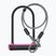 Lacăt de bicicletă OnGuard Neon 8154PN U-Lock black/pink