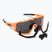 Ochelari de ciclism Bliz Vision S3 matt neon portocaliu/fumuriu