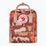 Rucsac de oraș Fjällräven Kanken Graphics Mini 7 l chalkrose/hidden animals