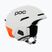 Cască de schi POC Obex MIPS hydrogen white/fluorescent orange