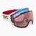 Ochelari de schi POC Zonula rouge/blanc/partly sunny blue