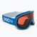 Ochelari de schi pentru copii POC POCito Retina Jr S2 fluorescent blue/partly sunny light orange