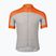 Tricou de ciclism pentru bărbați POC Essential Road Logo zink orange/granite grey