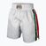 Pantaloni scurți de box pentru bărbați Cleto Reyes Satin Boxing white/green/red