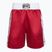 Pantaloni scurți de box pentru bărbați Cleto Reyes Satin Boxing red/white