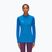 Tricou de trekking pentru femei MAMMUT Aenergy ML Half Zip Pull albastru