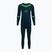 Lenjerie termoactivă pentru bărbați ODLO Fundamentals Performance Warm Long verde-bleumarin 196082/21022
