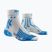 Șosete de alergare X-Socks Run Speed Two 4.0 pentru bărbați, gri perlat/albastru inventice