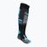 Șosete de snowboard X-Socks Snowboard 4.0 negru/gri/albastru pal