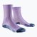 Șosete de alergare pentru femei X-Socks Trailrun Discover Crew orchid/sunset blue