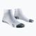 Șosete X-Socks Run Discover Ankle alb arctic/gri perlă