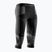 Pantaloni termoactivi pentru femei X-Bionic Energy Accumulator Light Pants 3/4 black/light grey