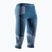 Pantaloni termoactivi pentru femei X-Bionic Energy Accumulator Light Pants 3/4 mineral blue/arctic white