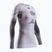 Bluză termică damă X-Bionic Invent Fx Shirt white/grey/light grey