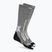 Șosete X-Socks Hike Discover Merino Crew seal grey/light sand