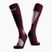 Șosete de schi X-Socks Ski Discover Merino Otc oxide red