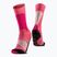 Șosete de schi pentru copii X-Socks Ski Discover Otc hot red