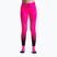 Pantaloni termoactivi pentru femei X-Bionic Invent Graphics fluo pink/x white
