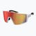 SCOTT Shield ochelari de soare alb mat/roșu cromat SCOTT Shield