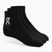 Șosete On Running Logo Sock Mid 3 pary black