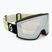 Ochelari de schi SCOTT Ambit Compact black/neon yellow/amp white chrome