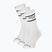 Șosete SCOTT Retro Casual Crew 3 pairs white/black
