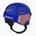 Cască de schi pentru copii SCOTT Track + Gogle Factor Pro Combo blue/grey