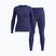 Set de lenjerie termică pentru femei ODLO Fundamentals Performance Warm skipper blue