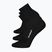 Șosete Mammut Everyday Quarter 3 pairs black/black/black