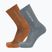 Șosete Mammut Multisport Crew Socks 2 pack autumn larice/strata