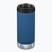 Cană termică Klean Kanteen TKWide Cafe Cap 355 ml real teal
