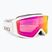 Ochelari de schi Giro Index 2.0 white wordmark/vivid pink
