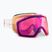 Ochelari de schi pentru femei Giro Contour RS white craze/vivid rose gold/vivid infrared