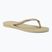 Șlapi pentru femei Havaianas Slim sand grey / light golden