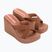 Papuci pentru femei Ipanema High Fashion II Slide brown/glitter/pink