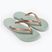 Papuci pentru femei Ipanema Anat Tan green/gold