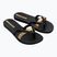 Ipanema Kirei negru / auriu flip flop pentru femei