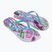 Papuci pentru femei Ipanema Graffiti III lilac/blue
