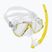 Set de scufundări Mares Zephir mască + tub galben-incolor 411769