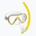 Set de snorkeling  Mares Combo Stream yellow/clear