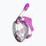 SEAC Libera pink transp./prosop roz pentru copii cu mască completă pentru snorkelling
