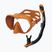 Set de snorkeling SEAC X-Frame Combo orange