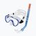 Set de snorkelling pentru copii SEAC Marina Bis Set blue