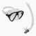 Cressi snorkel set Ocean mască + snorkel Gamma clar / negru DM1000115
