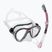 Set de scufundări  Cressi Big Eyes Evolution + Alpha Ultra Dry black/pink